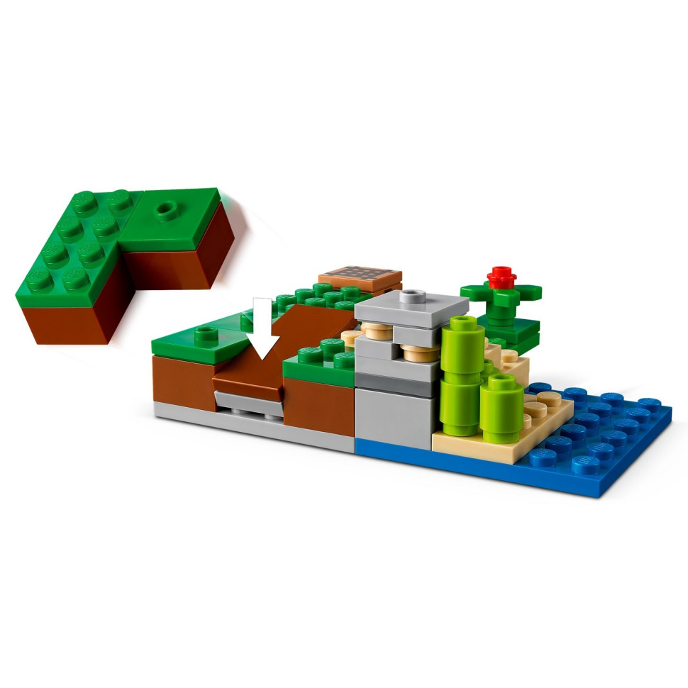Конструктор LEGO Minecraft Засада Крипера 21177