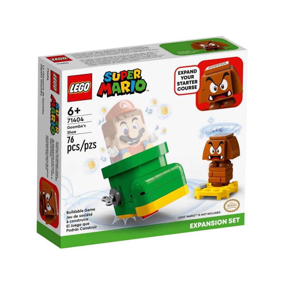 Конструктор LEGO Super Mario™ Додатковий набір «Черевик Гумби» 71404