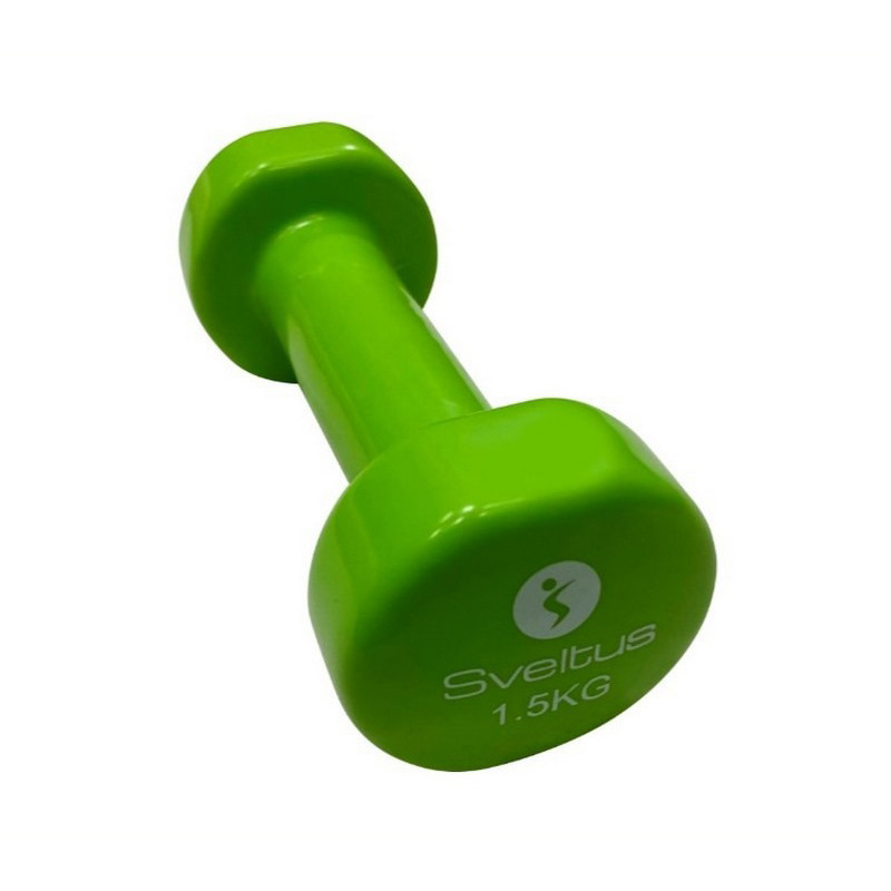 Гантели для фитнеса виниловые Sveltus SLTS-1187, 2 шт 1.5 кг