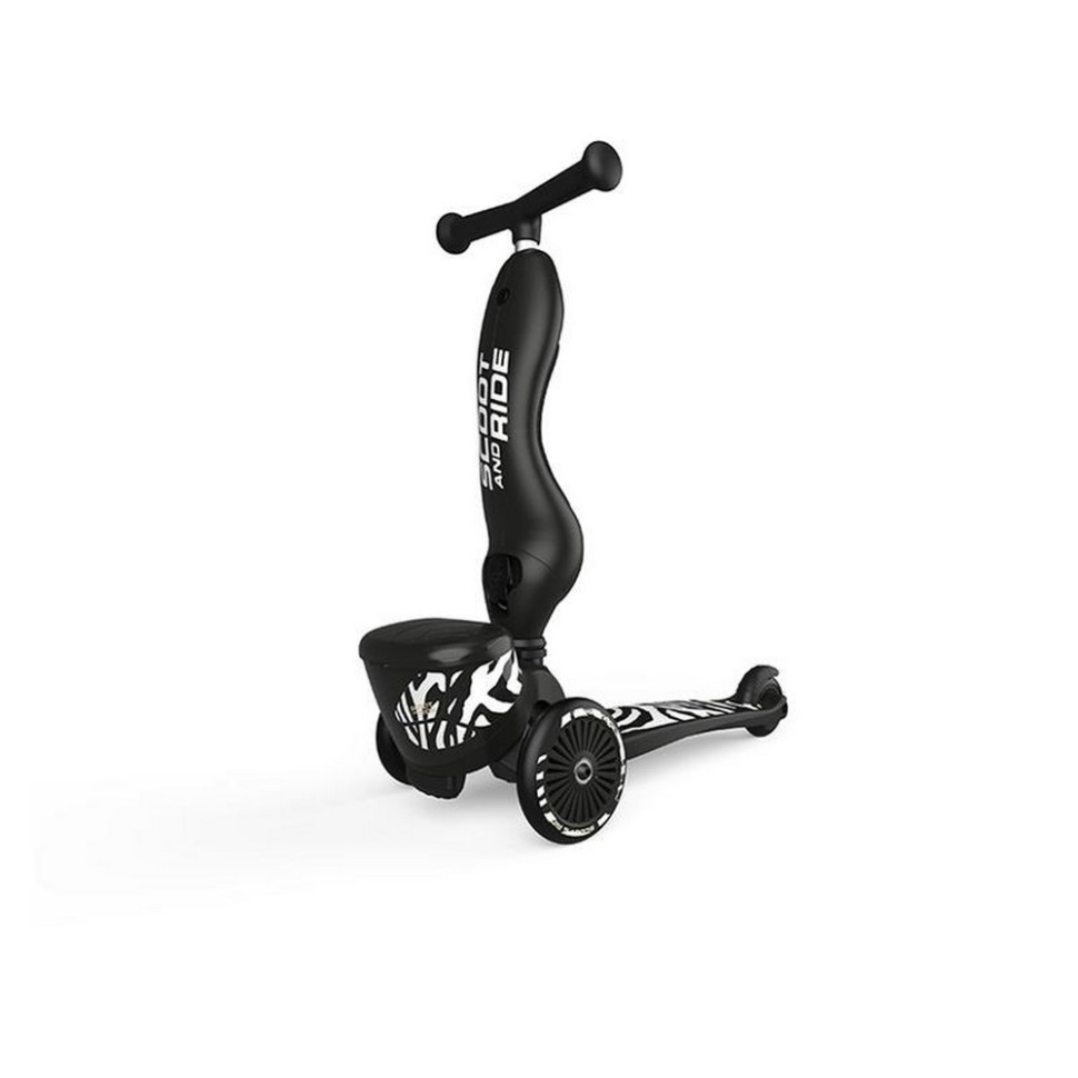 Самокат трансформер Highwaykick-1 Lifestyle Scoot and Ride SR-210621-ZEBRA, зебра