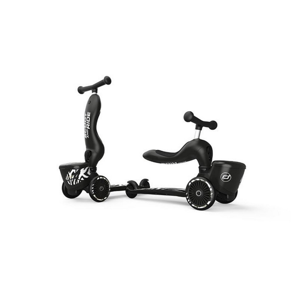Самокат трансформер Highwaykick-1 Lifestyle Scoot and Ride SR-210621-ZEBRA, зебра