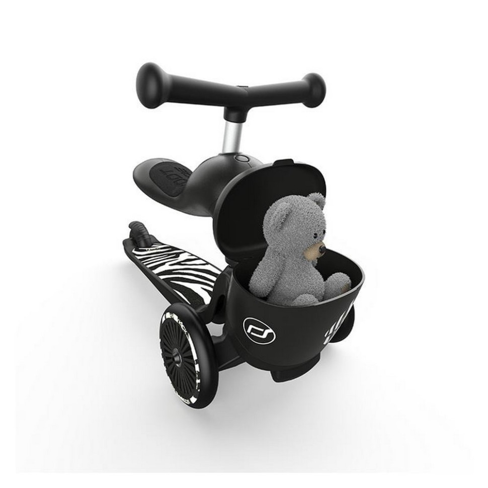 Самокат трансформер Highwaykick-1 Lifestyle Scoot and Ride SR-210621-ZEBRA, зебра