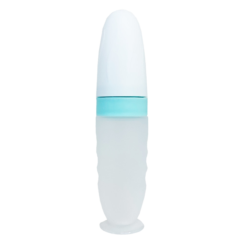 Силіконова ложка-контейнер Mega Zayka MGZ-0108(Turquoise) об'єм 90 грам