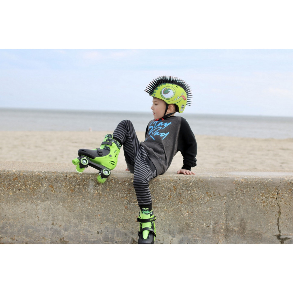 Роликовые коньки Neon Combo Skates Салатовый (Размер 34-37) NT10G4