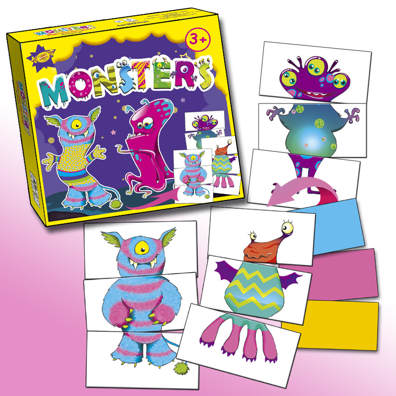 Развиваюча гра MONSTERS Монстрики