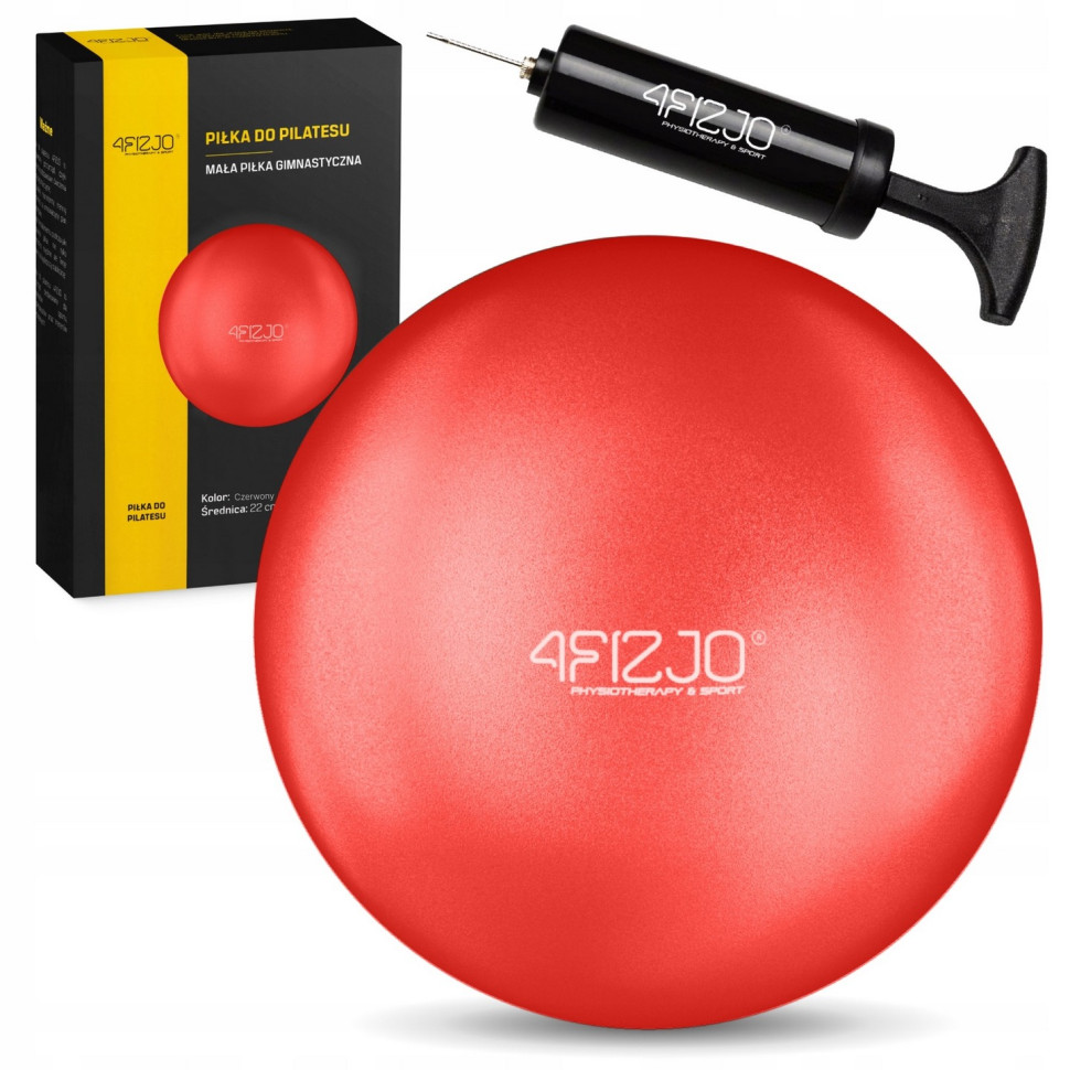 Мяч для пилатеса и реабилитации 4FIZJO P-5907739310538 Red 22 см