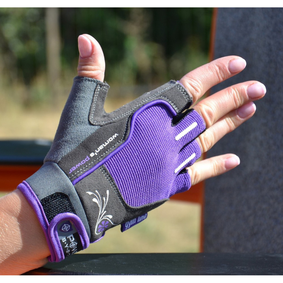 Перчатки для фитнеса PS-2570 Woman's Powe Power System PS-2570_S_Purple, Purple, S
