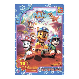 Пазл дитячий "Paw Patrol" Цуценячий патруль G-Toys PW0859, 70 елементів
