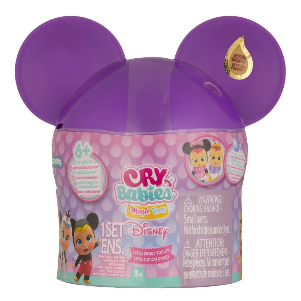 Дитяча лялька сюрприз CRYBABIES Magic Tears IMC 82663 DISNEY EDITION