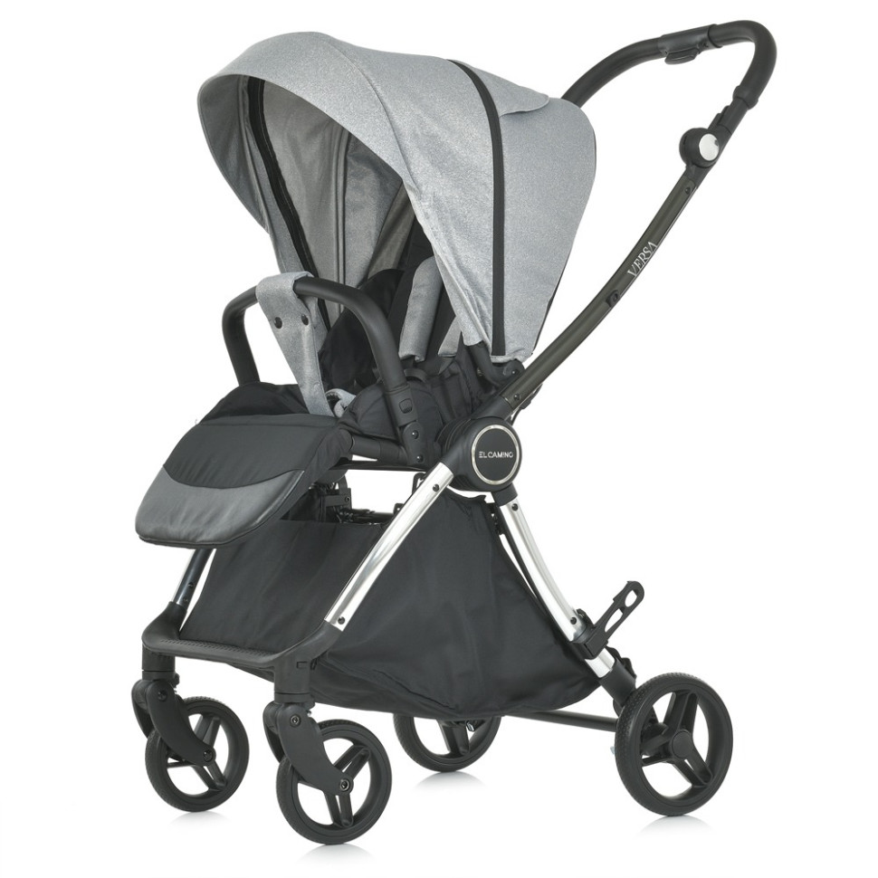 Детская прогулочная коляска VERSA El Camino ME 1078  Melange Gray