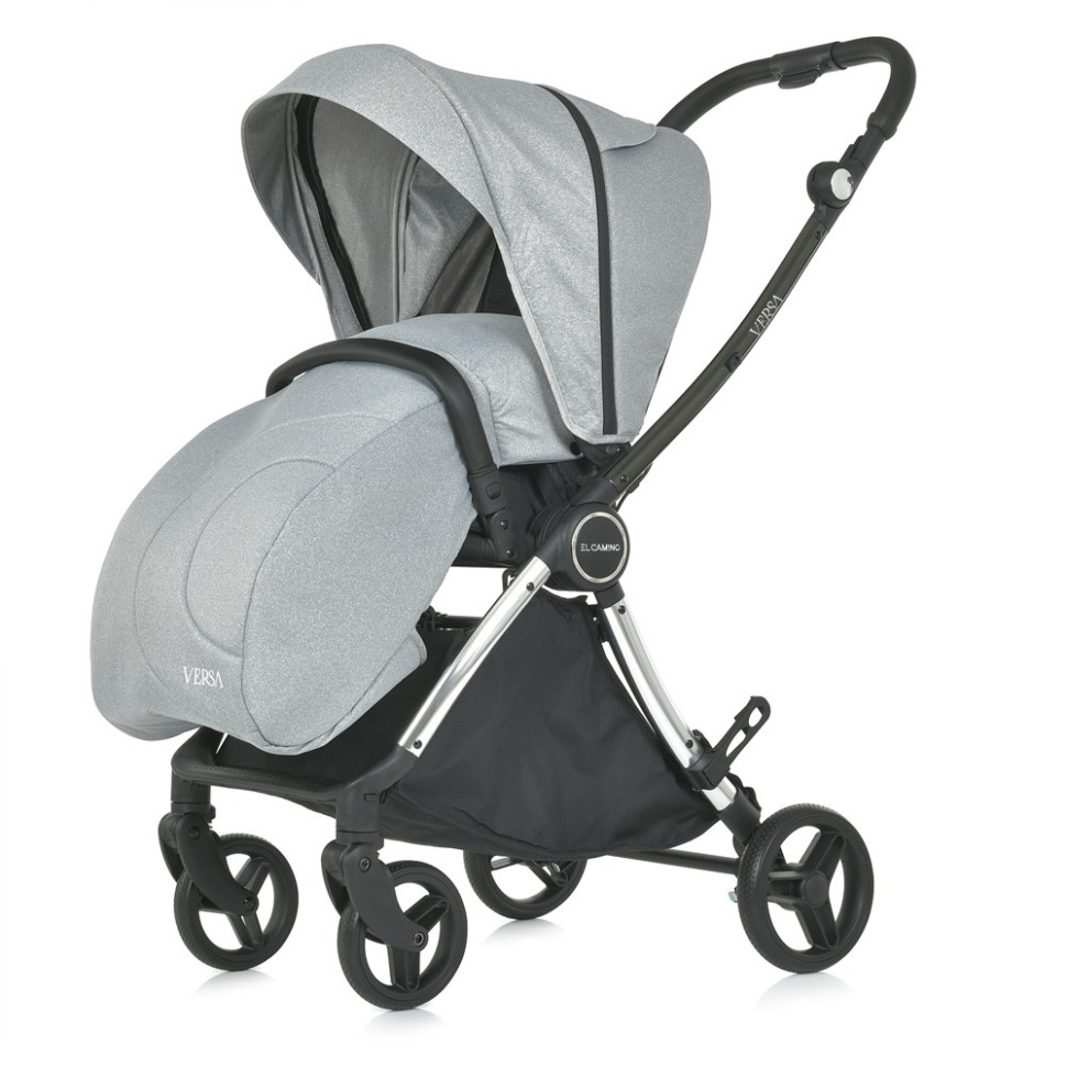 Детская прогулочная коляска VERSA El Camino ME 1078  Melange Gray