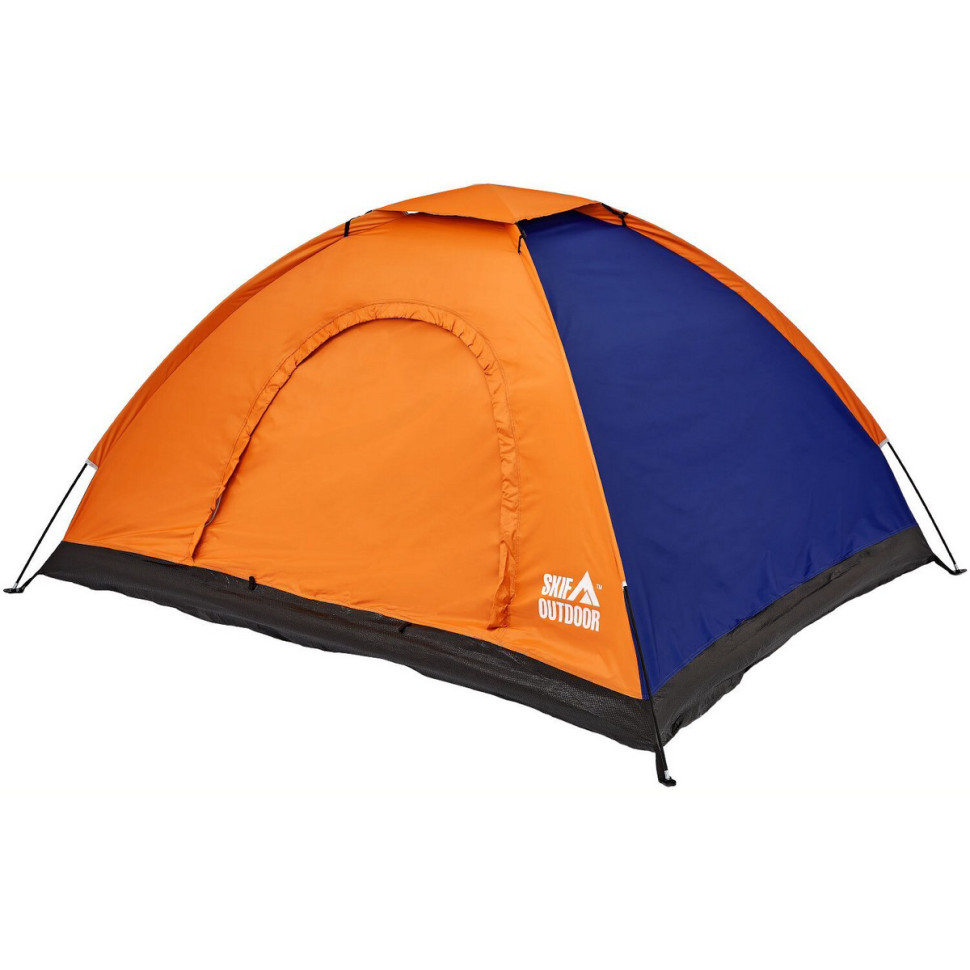 Палатка туристическая Adventure I Skif Outdoor SOTSL150OB 200 х 150 cм, orange-blue