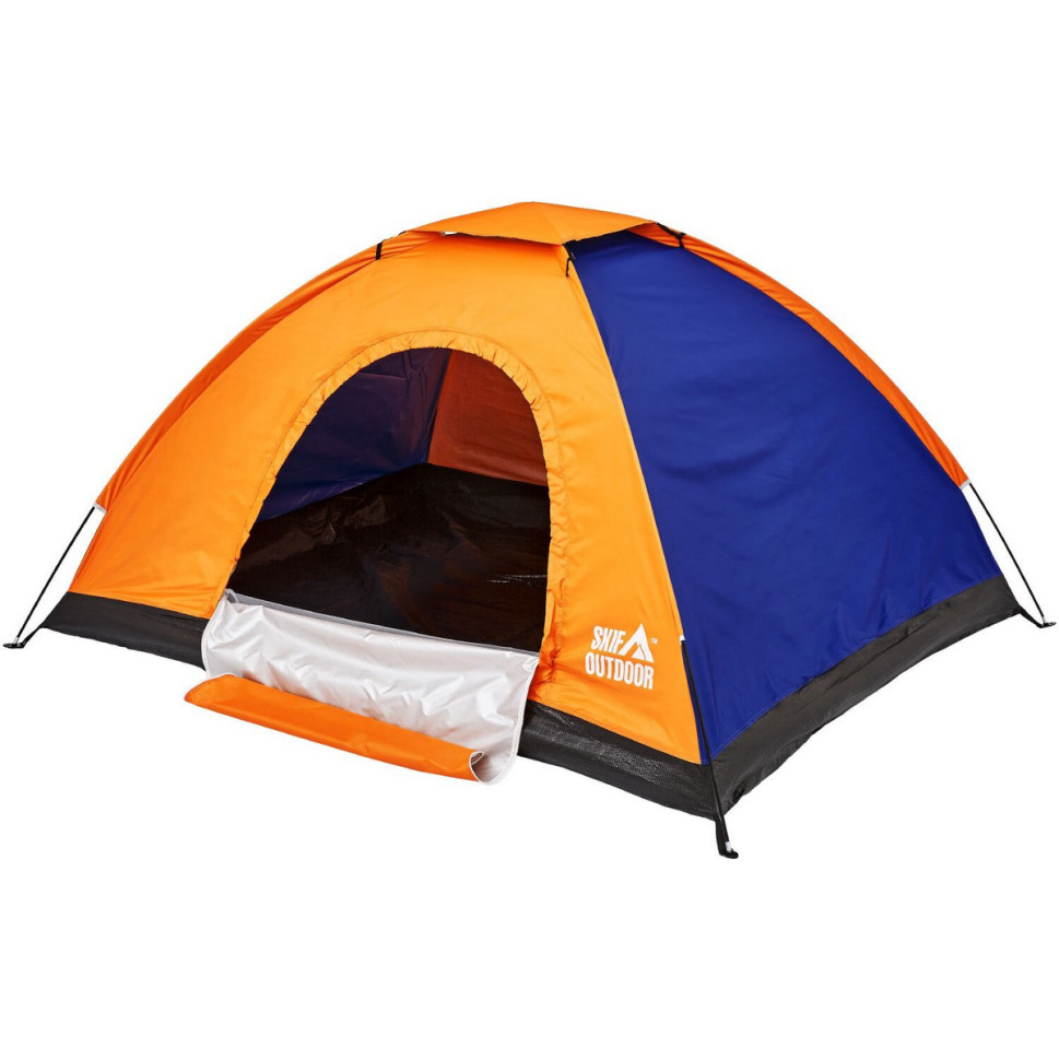 Палатка туристическая Adventure I Skif Outdoor SOTSL150OB 200 х 150 cм, orange-blue