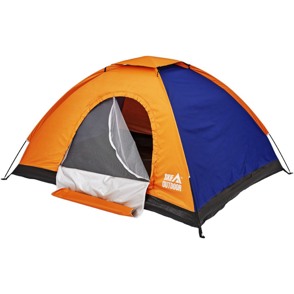 Палатка туристическая Adventure I Skif Outdoor SOTSL150OB 200 х 150 cм, orange-blue