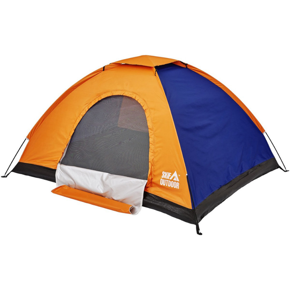Палатка туристическая Adventure I Skif Outdoor SOTSL150OB 200 х 150 cм, orange-blue