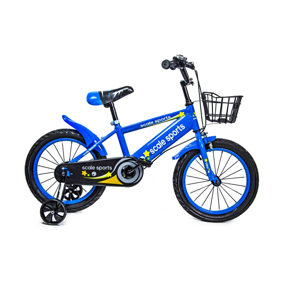 Детский двухколесный велосипед T13 Scale Sports 1108720899 синий