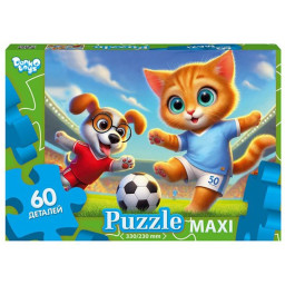 Пазл классический "Футбол" Danko Toys Mx60-11-03, 60 элементов