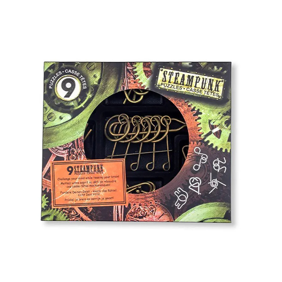 Набор головоломок 9 Steampunk Puzzles 473206 Red set