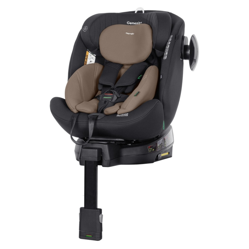 Автокрісло дитяче Genesis+ Carrello CRL-12807 Sand Beige, i-Size 40-150 см, ISOFIX