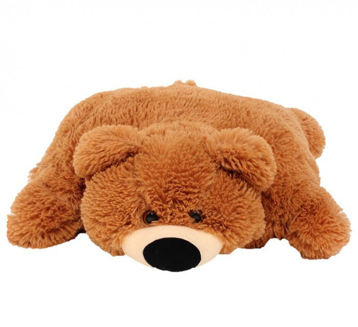 Мягкая игрушка-подушка Alina Toys мишка 55 см коричневый 5784760ALN