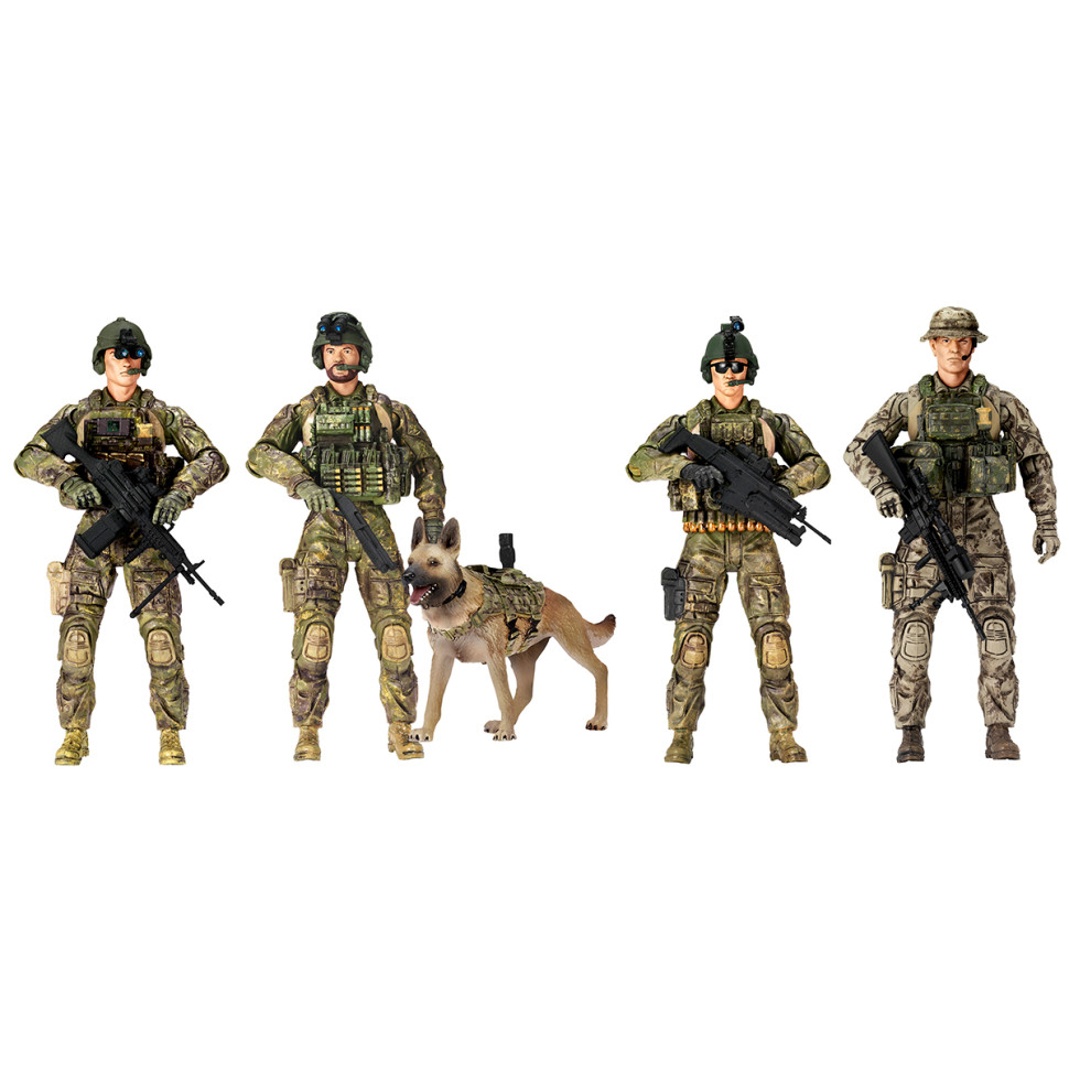 Ігровий набір фігурок солдатів Рейнджери ELITE FORCE 101855, 5 фігурок