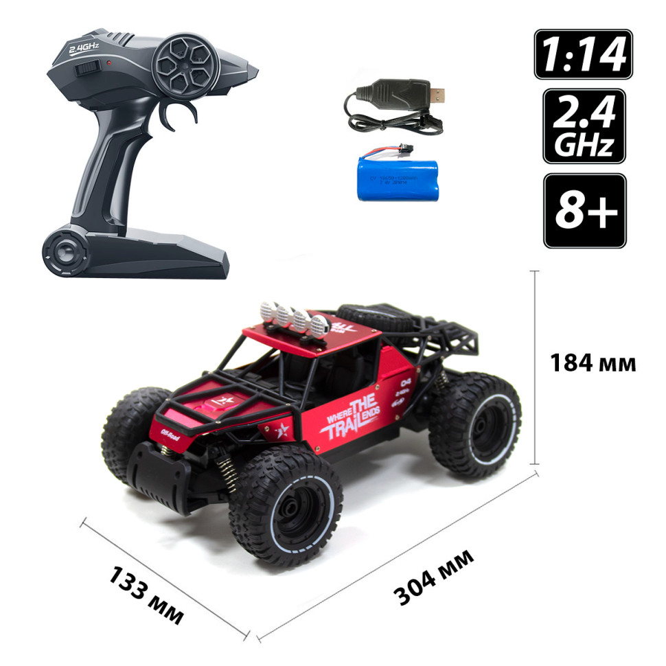 Автомобиль OFF-ROAD CRAWLER Sulong Toys SL-309RHMR на р/у – RACE