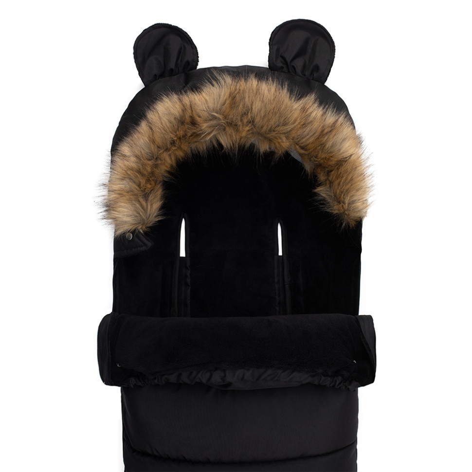 Зимовий конверт Sleeping bag MoMi AKCE00032 black, водонепроникний