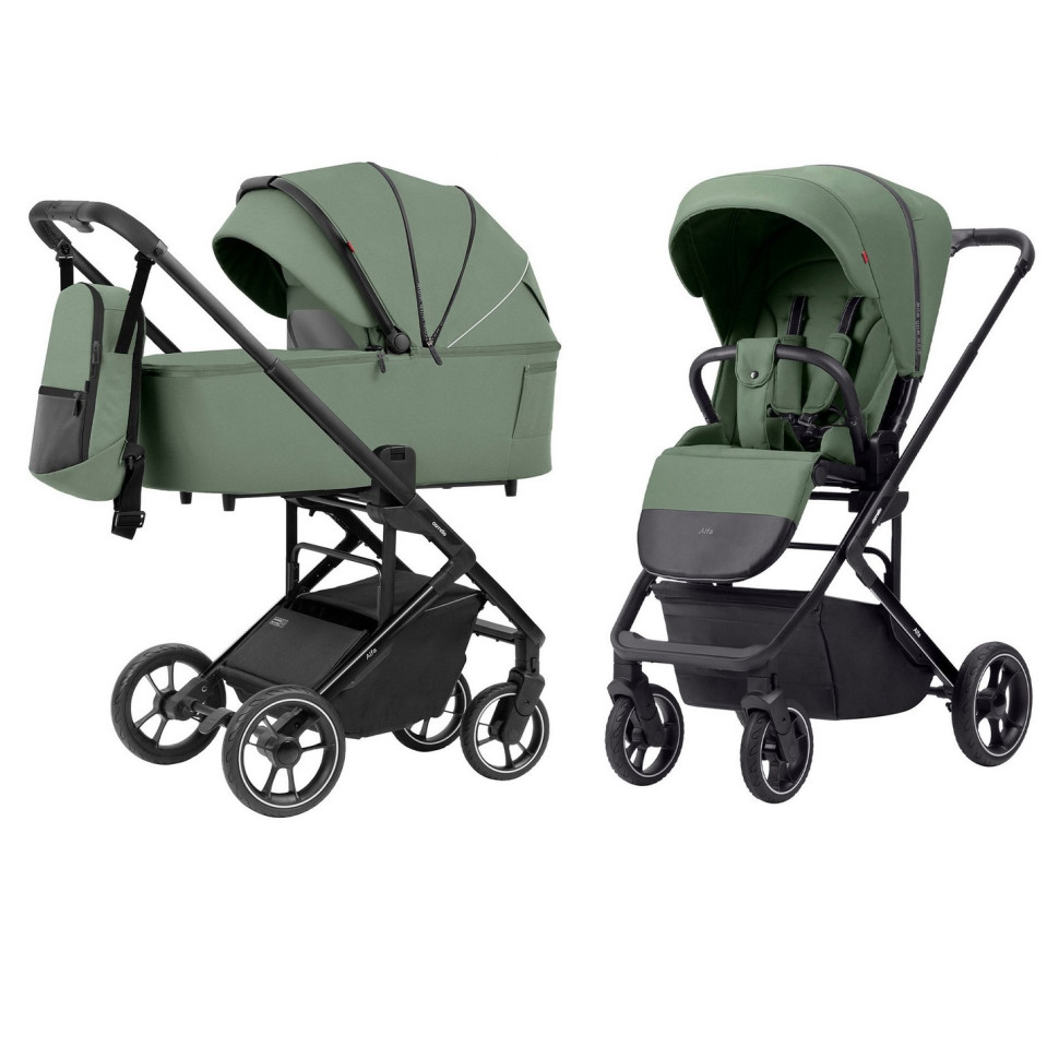 Коляска універсальна 2 в 1 Alfa Carrello CRL-6507 Sea Green 2024