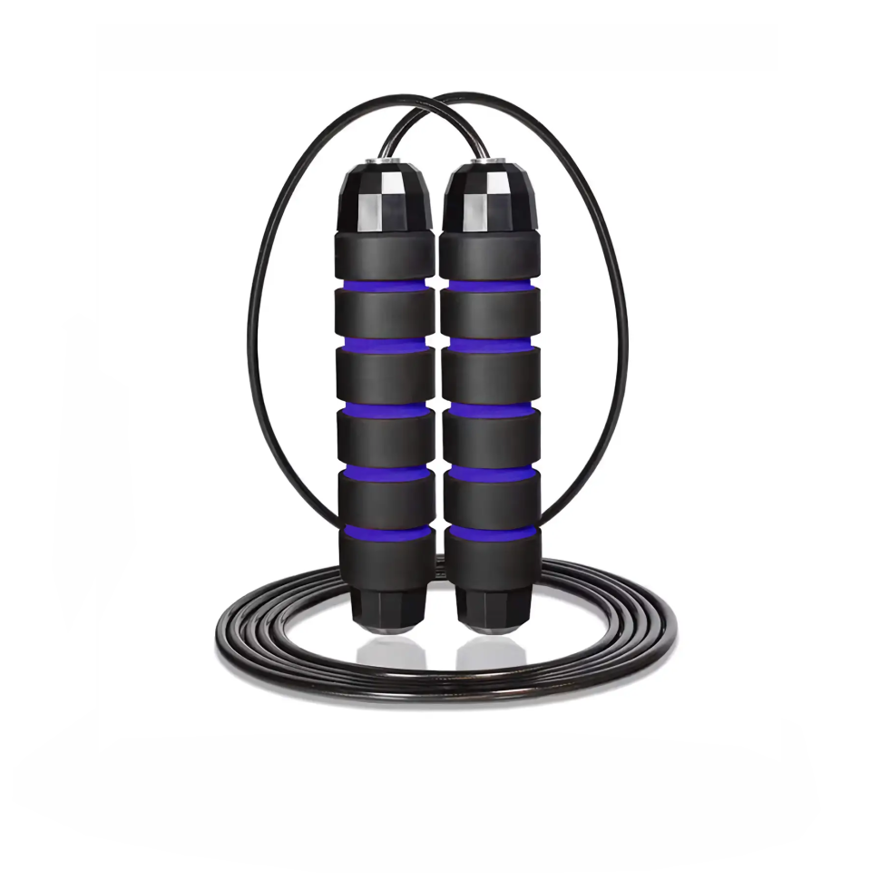 Скакалка для кросфіту Cornix Speed ​​Rope Classic XR-0351 чорний/синій