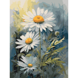 Картина по номерам "Белые ромашки" Art Craft 13101-AC 40х50 см