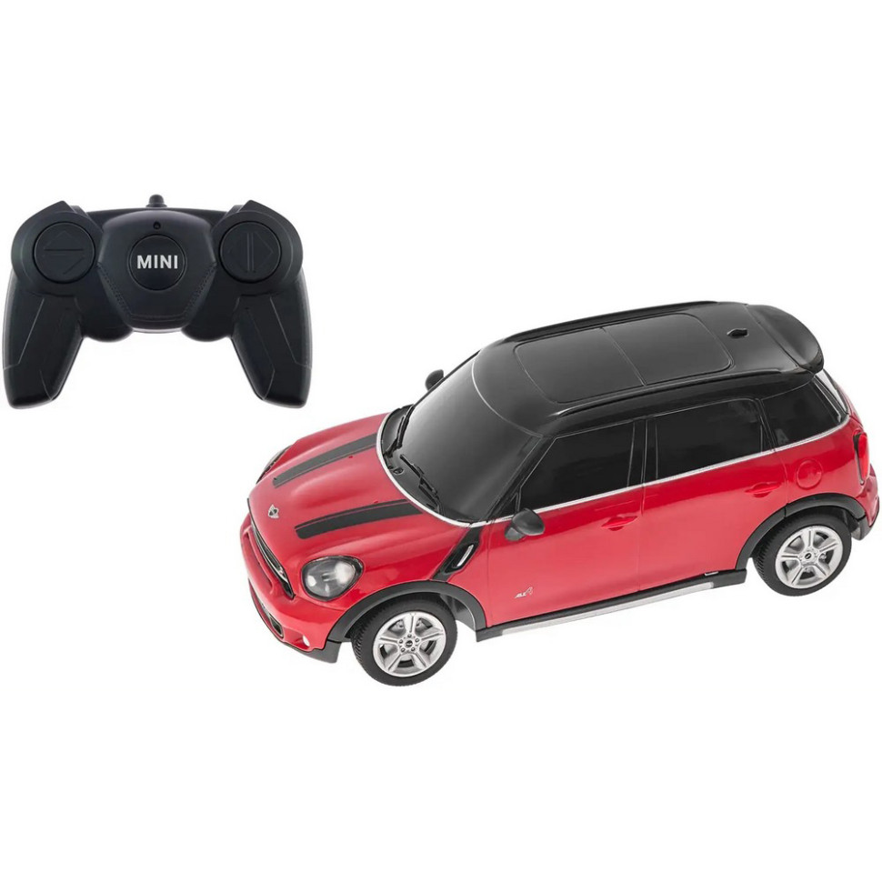 Машинка на радиоуправлении BMW Mini Cooper S Countryman Rastar 71700 red 1:24 