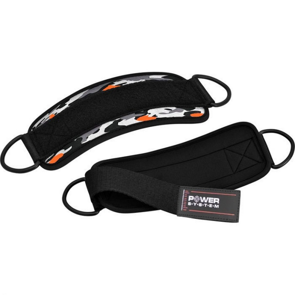 Манжеты на щиколотку Ankle Strap Camo Power System PS-3470_Grey/Black