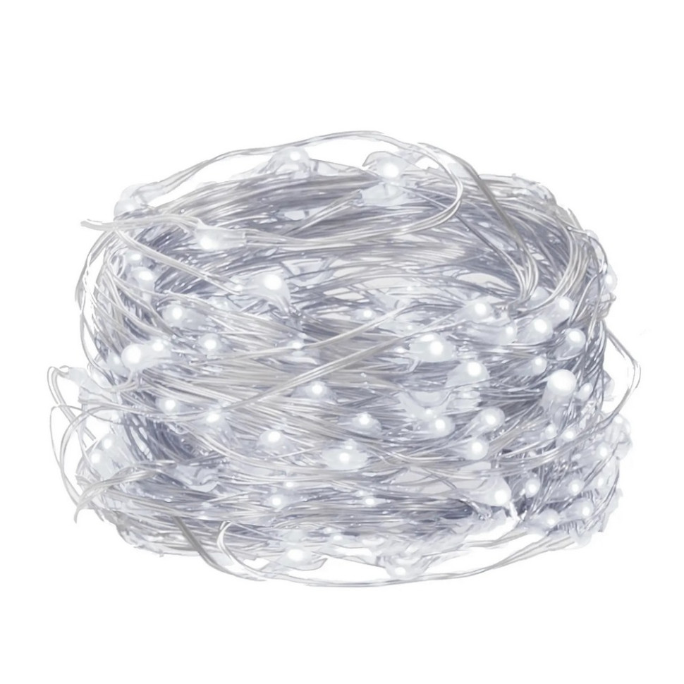 Гирлянда на батарейках Springos CL0015, 4.9 м 50 LED, Cold White
