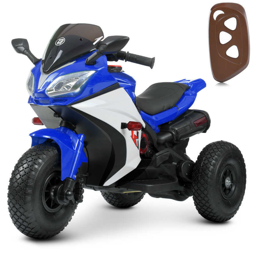 Детский электромобиль Мотоцикл Bambi Racer M 4840ALR-4 до 30 кг