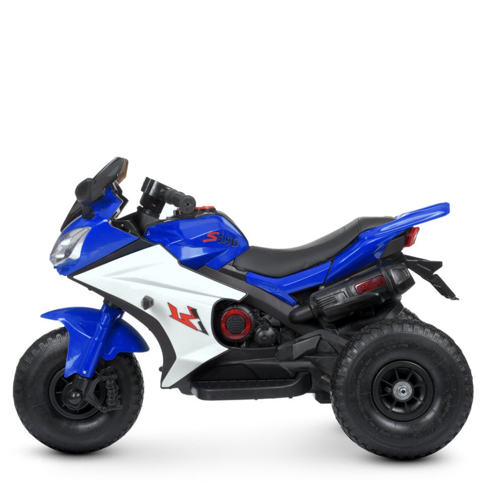 Детский электромобиль Мотоцикл Bambi Racer M 4840ALR-4 до 30 кг