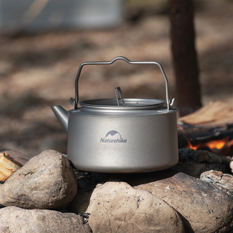 Чайник титановый NH21CJ007 Naturehike 6927595782637, 1 л