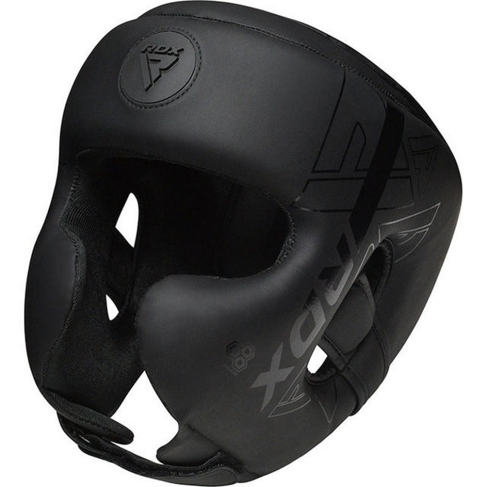 Боксерский шлем F6 KARA Matte RDX Inc Limited HGR-F6MB-XL, Black, XL (капа в комплекте)