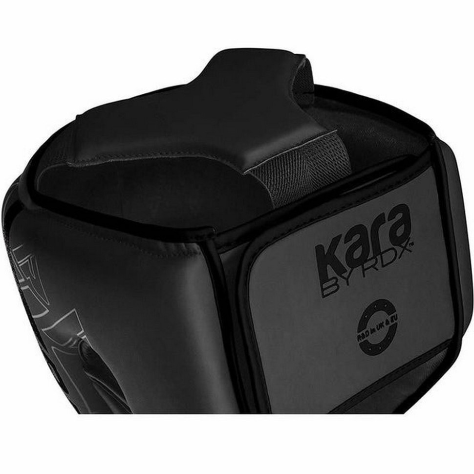 Боксерский шлем F6 KARA Matte RDX Inc Limited HGR-F6MB-XL, Black, XL (капа в комплекте)