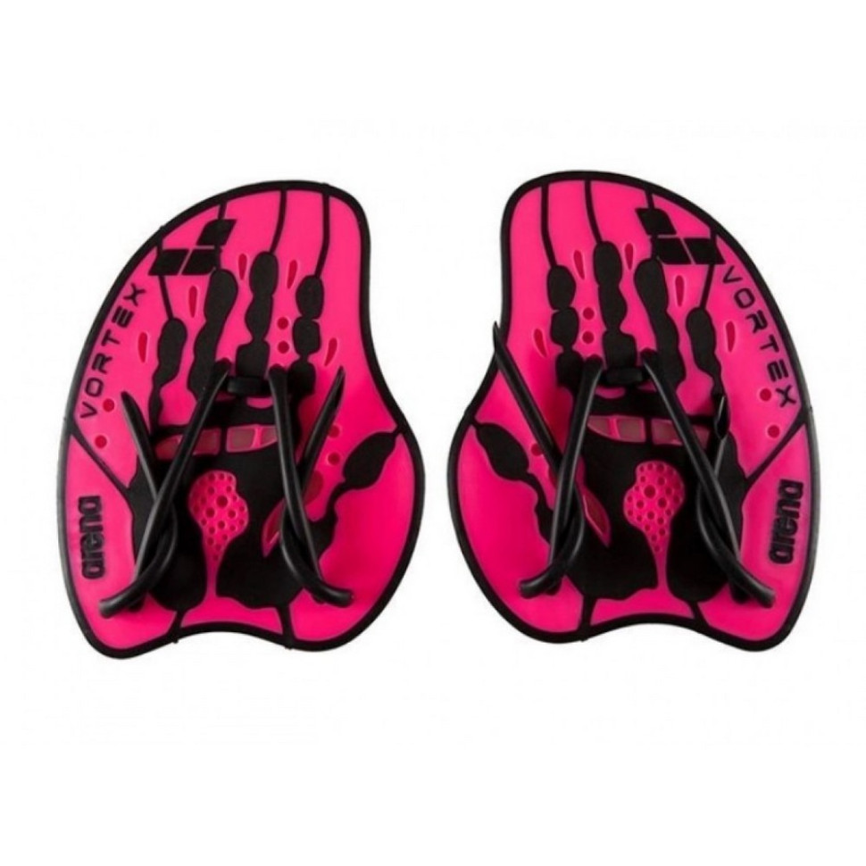 Лопатки для плавання VORTEX EVOLUTION HAND PADDLE Arena 95232-095-M, рожевий, чорний