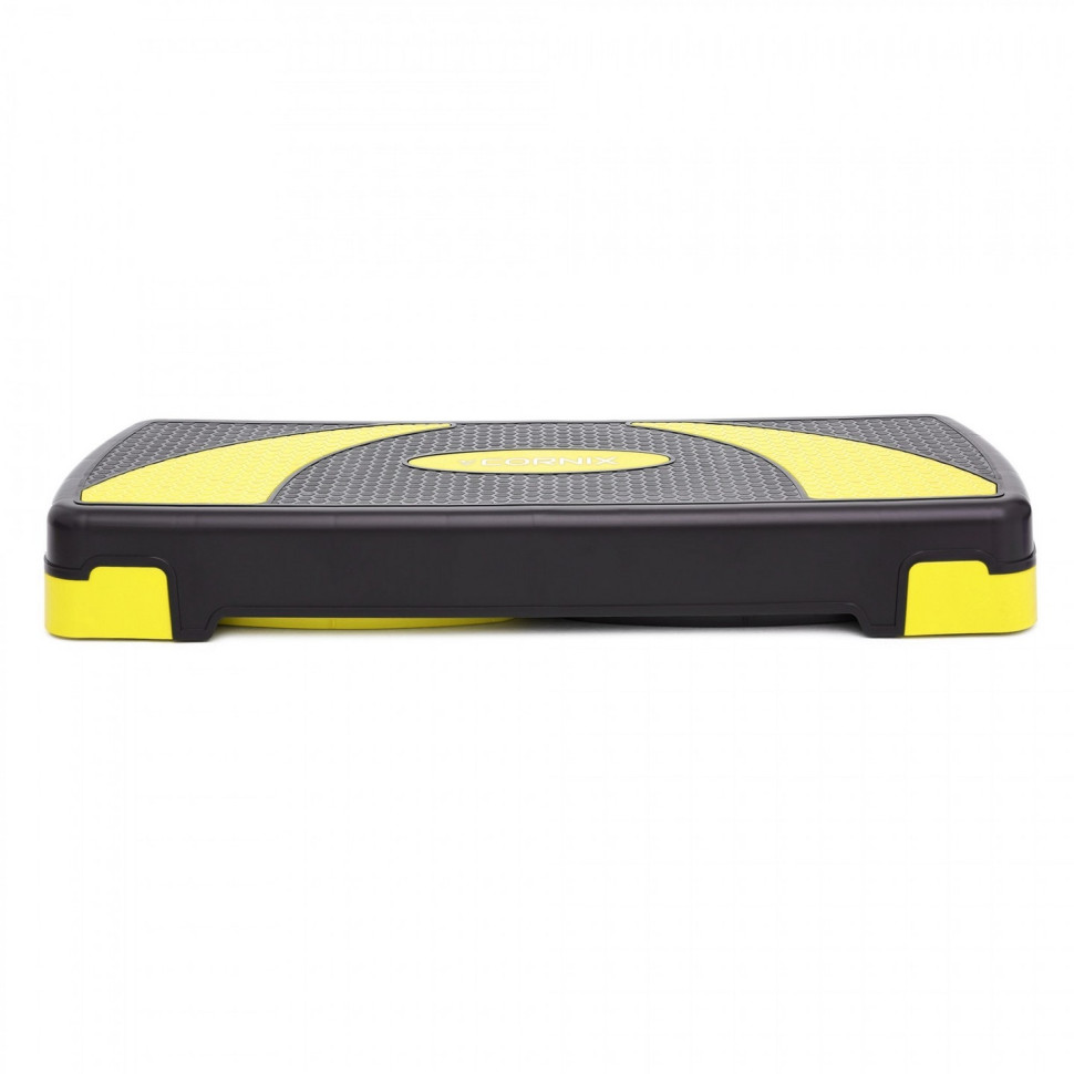 Степ-платформа 3-ступенчатая Cornix XR-0187, 78 х 29 х 10-20 см, Black/Yellow