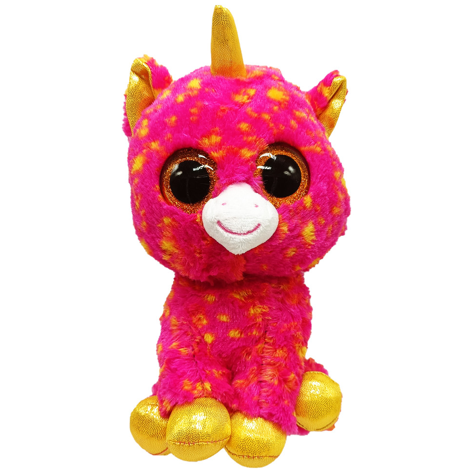 Детская мягкая игрушка Единорог Bambi PL0662(Unicorn-Сrimson) 23 см