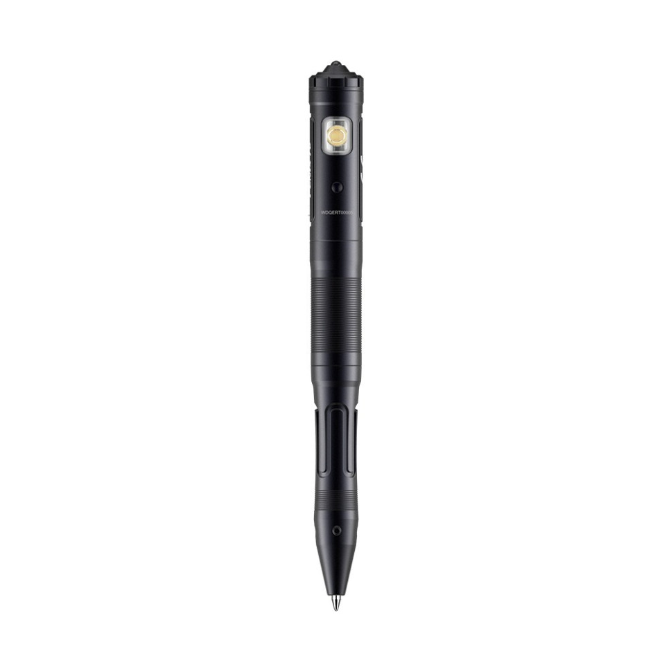 Тактическая ручка с фонариком Fenix T6-Black, черная