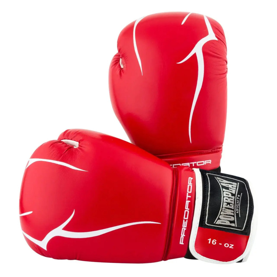 Боксерські рукавиці Jagua PowerPlay PP_3018_16oz_Red, Червоні 16 унцій