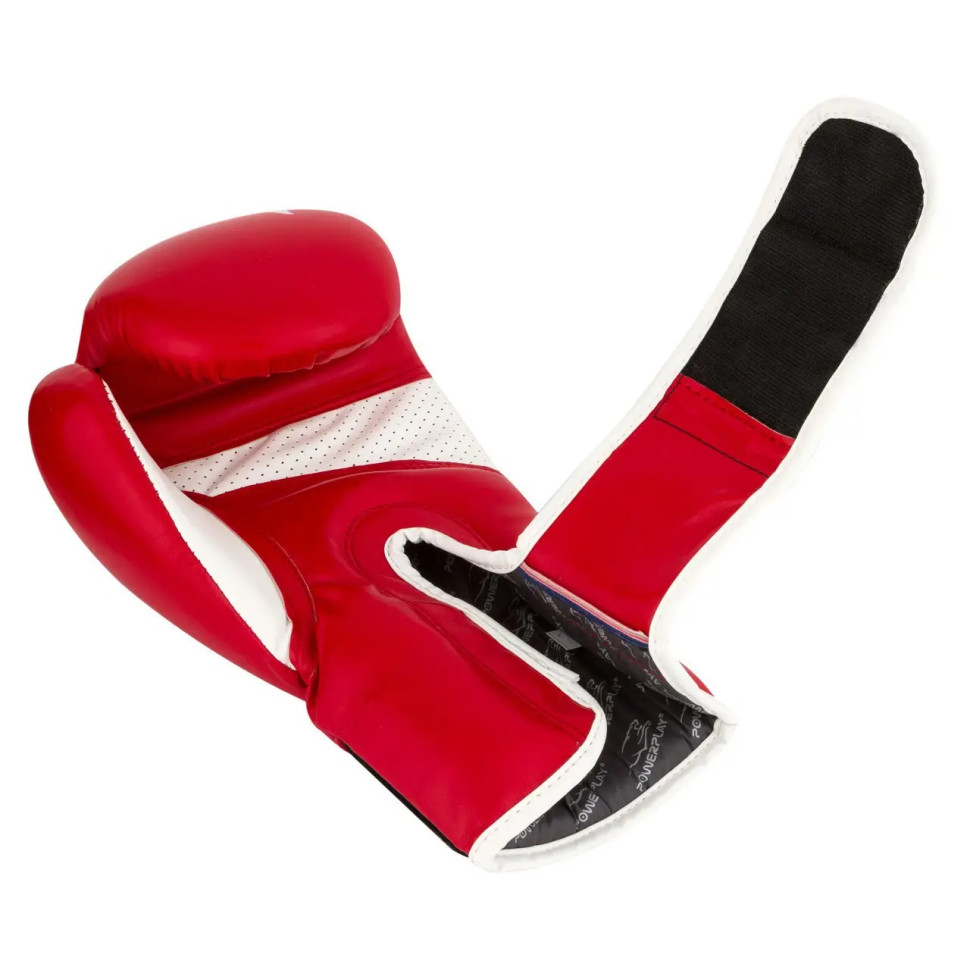 Боксерські рукавиці Jagua PowerPlay PP_3018_16oz_Red, Червоні 16 унцій
