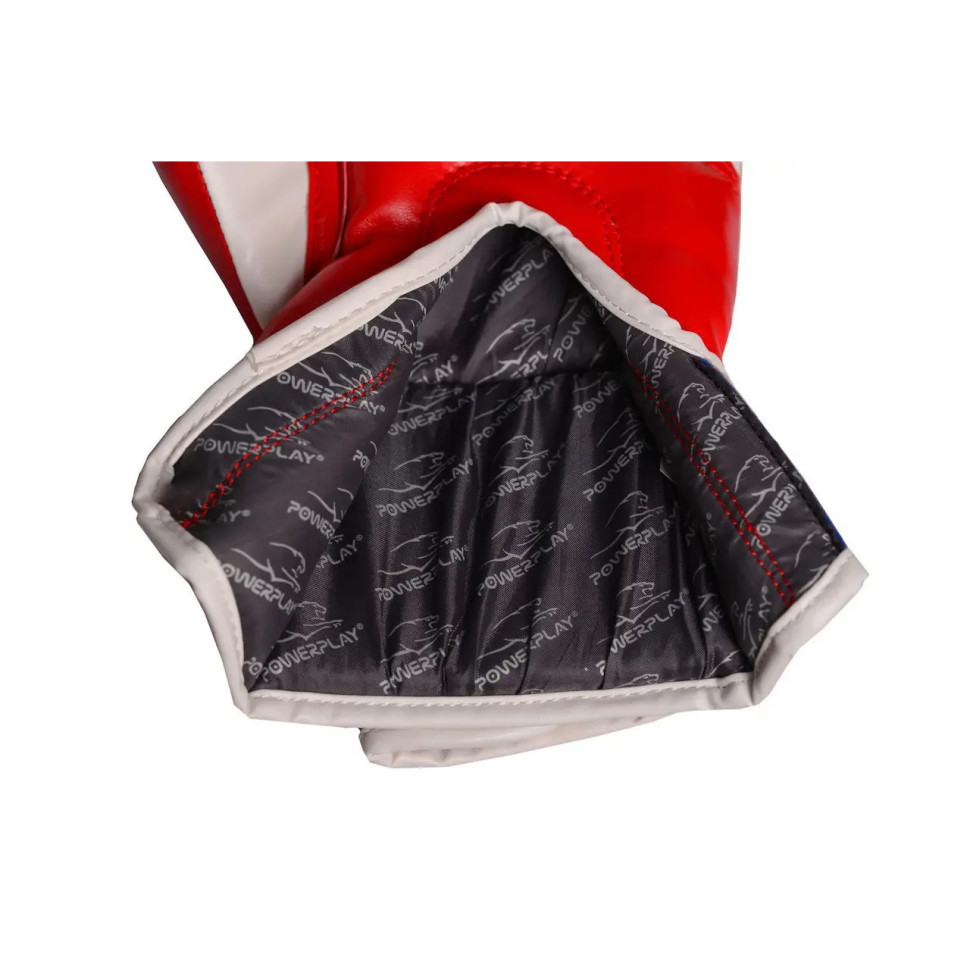 Боксерські рукавиці Jagua PowerPlay PP_3018_16oz_Red, Червоні 16 унцій