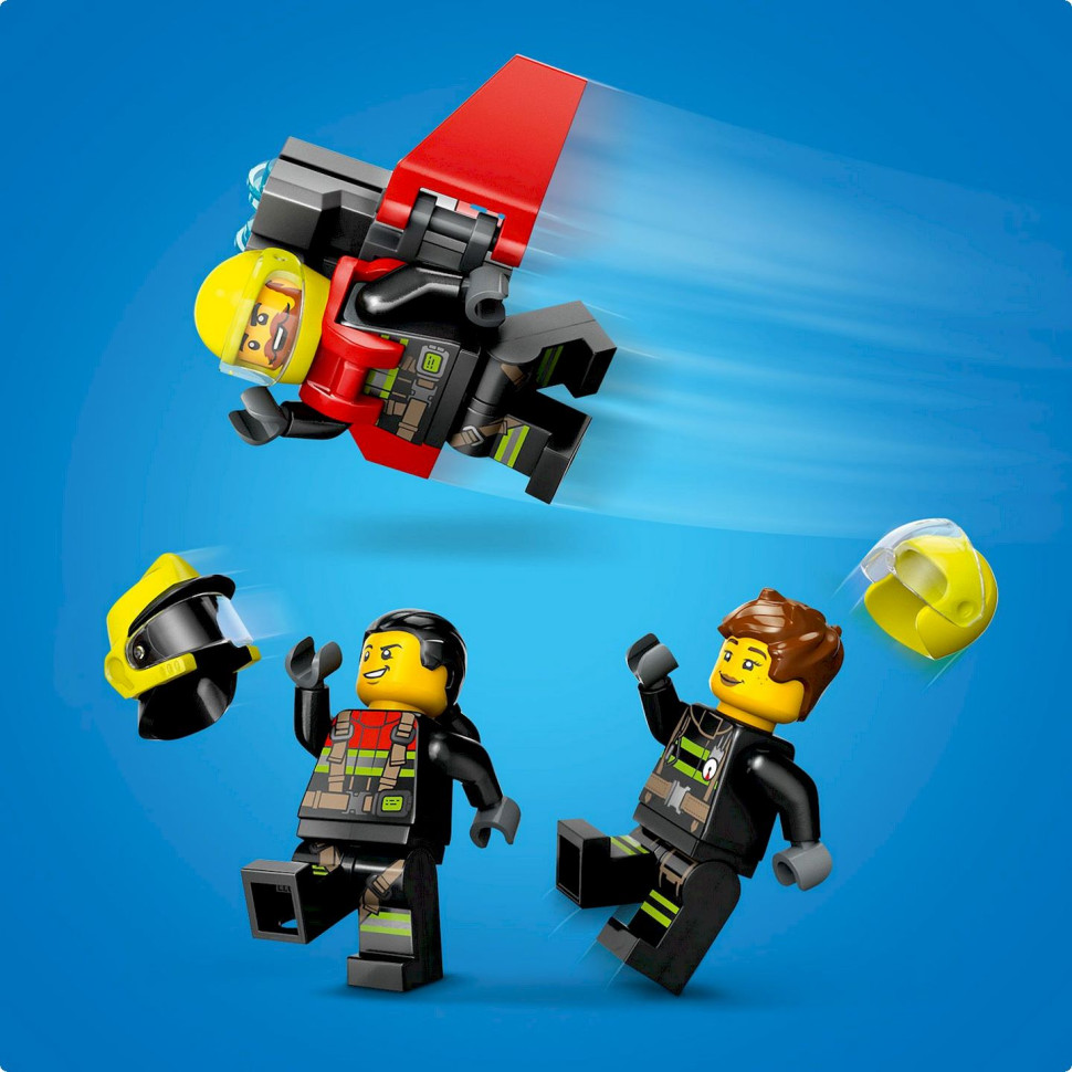 Конструктор Пожарный спасательный самолет LEGO 60413, 478 деталей 