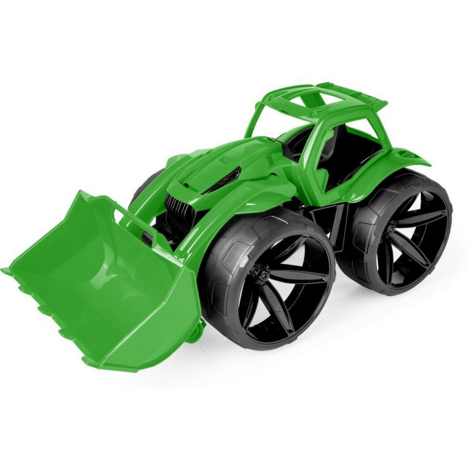 Великий іграшковий Бульдозер «Maximus» Wader 64510 зелений