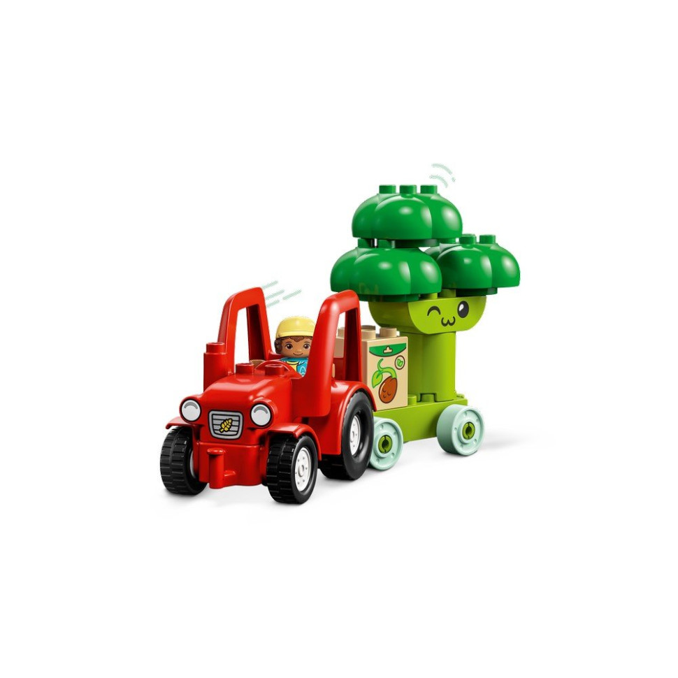 Конструктор Трактор для вирощування фруктів та овочів DUPLO LEGO 10982, 19 деталей