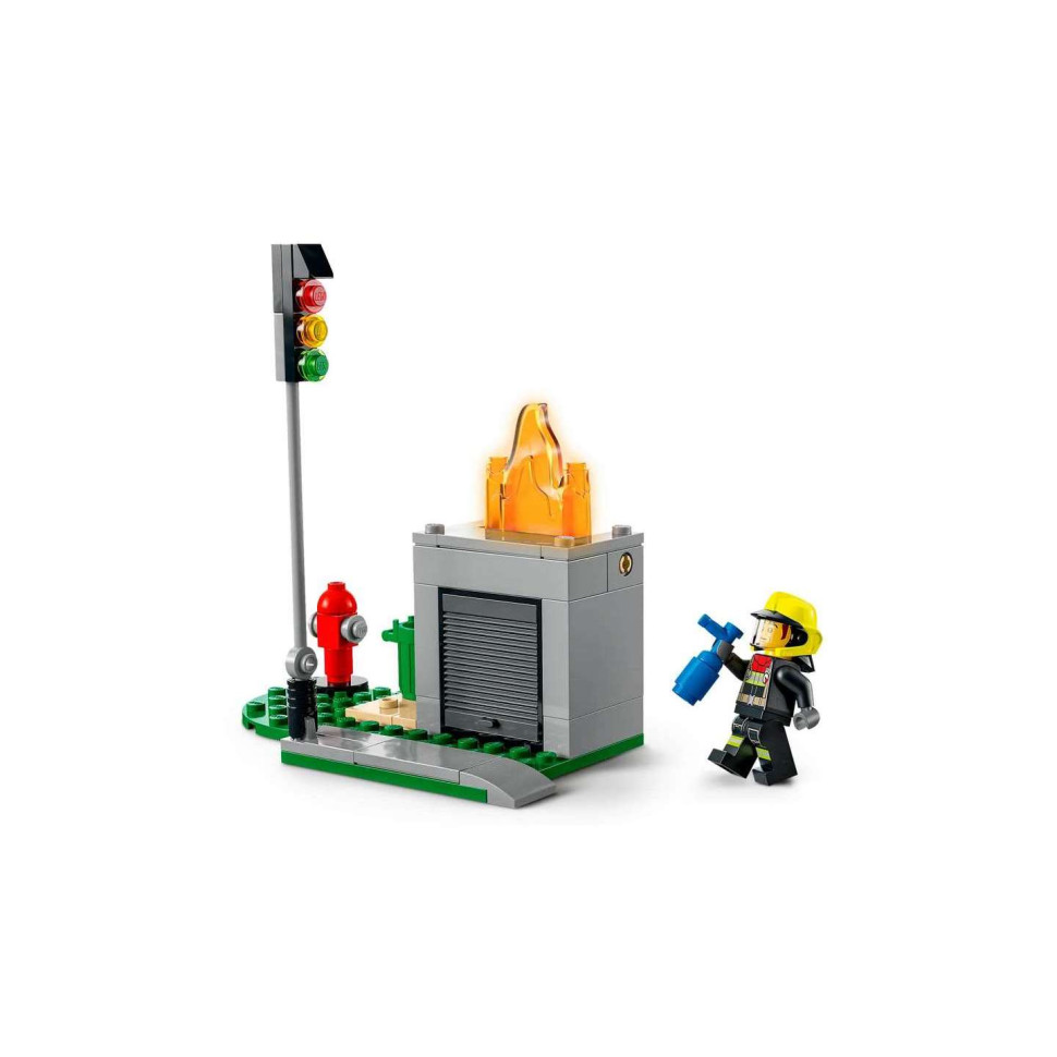 Конструктор LEGO City Пожежна рятувальна служба і поліцейське переслідування 60319