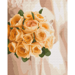 Картина по номерам "Букет невесты" Brushme BS37531, 40х50 см
